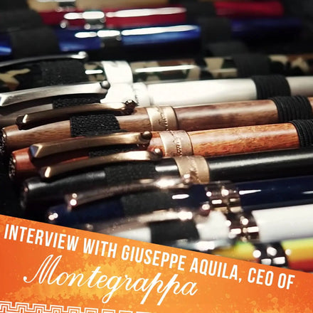 Pen Talk: Interview with Montegrappa CEO Giuseppe Aquila at Stout NYC