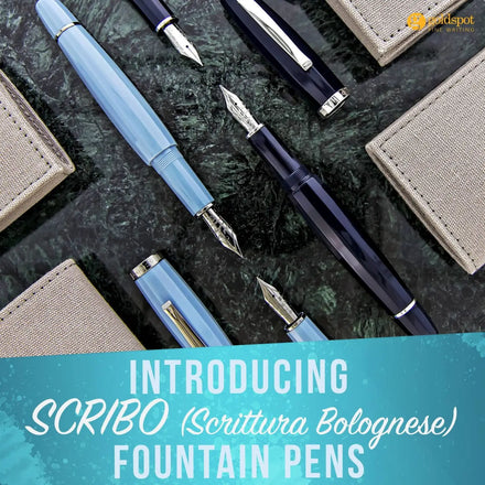 Introducing SCRIBO - Scrittura Bolognese Fountain Pens