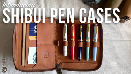 Shibui Pen Case Review - Leather Case for Pen