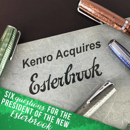 Six Questions for the President of the new Esterbrook Pen Company