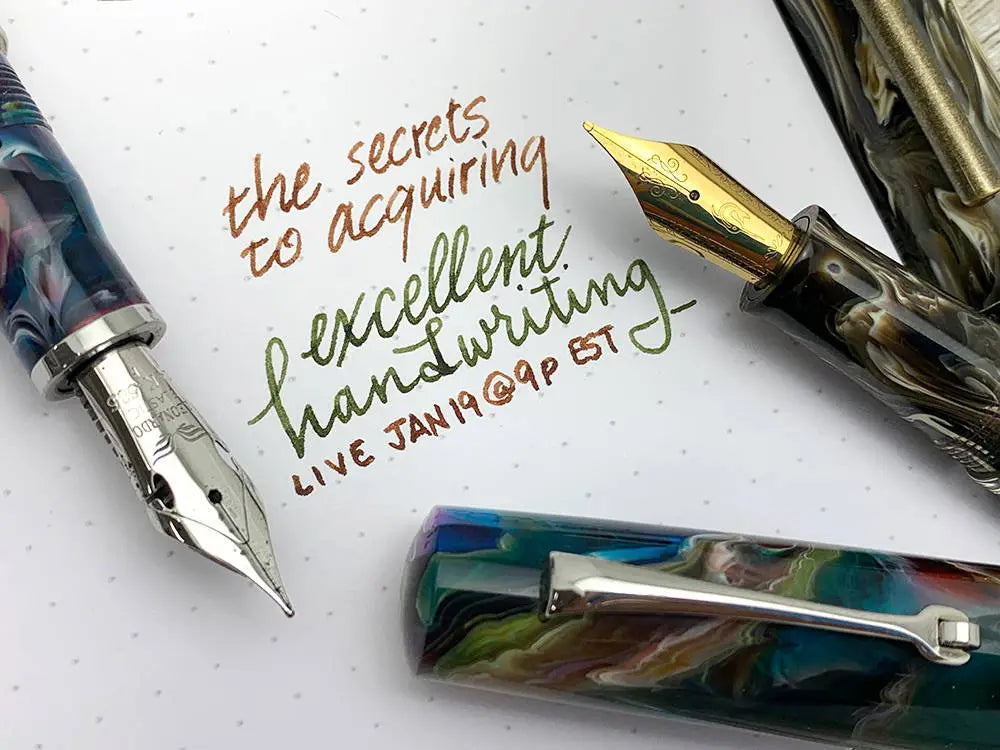 The Secrets of Acquiring Excellent Handwriting - Goldspot Pens