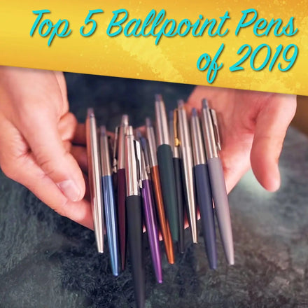 Top 5 Ballpoint Pens of 2019 - National Ballpoint Pen Day Giveaway