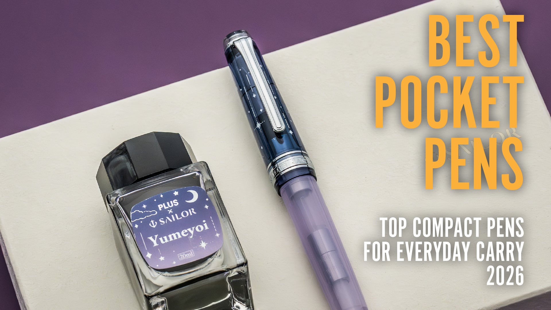 Best Pocket Pens: Top Compact Pens for Everyday Carry [2026] - Goldspot ...