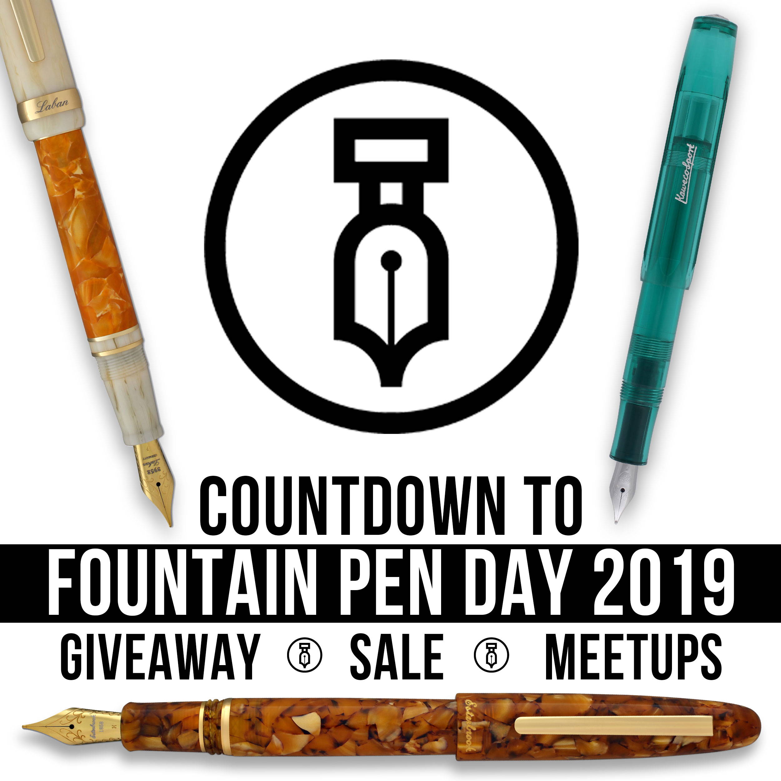 Fountain Pen Day 2019 Giveaway and Sale Goldspot Pens