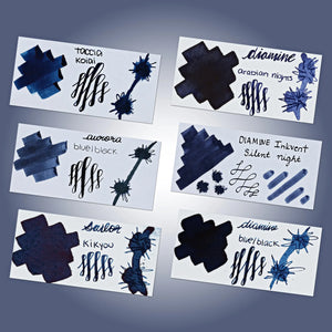 Blue Black Fountain Pen Inks