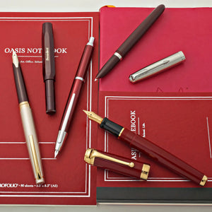 Burgundy Fountain Pens