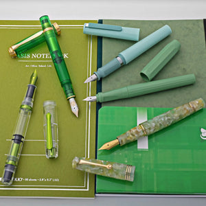 Green Fountain Pens