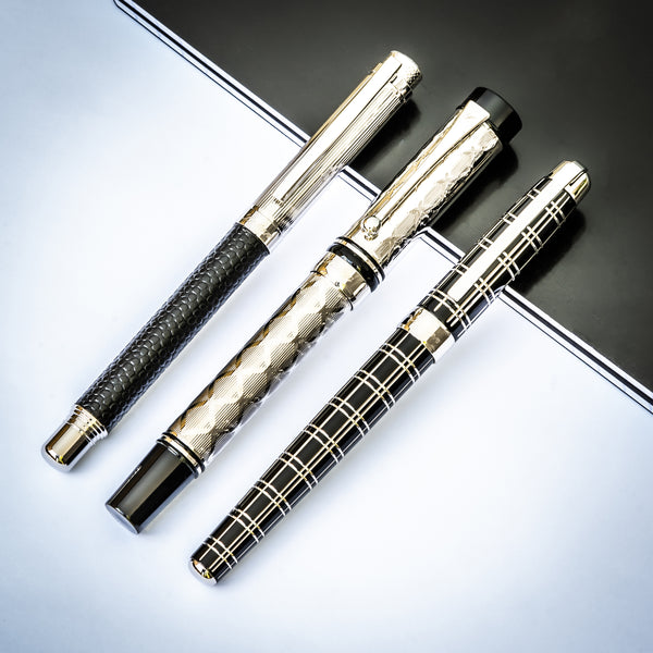 Laban pens are available through its exclusive contracted agents worldwide. Made from the highest quality Silver and Rhodium-plated writing instruments.