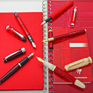 Red Fountain Pens