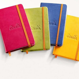 Rhodia is known for high quality, exacting standards and timeless design. Rhodiarama Hard Cover Design Shown.