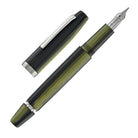 Scribo Flow Fountain Pen in Evoluzione with Ruthenium Trim