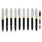 Sheaffer Legacy Fountain Pen in Black Lacquer with Chrome Cap 14kt Gold PVD