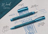 Faber-Castell Ambition Fountain Pen in Blue Wood - Limited Edition Fountain Pen