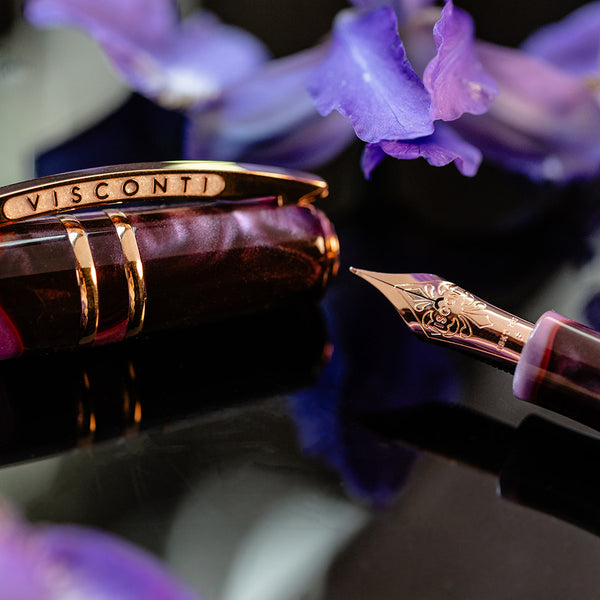 Visconti Homo Sapiens Fountain Pen in Iris Garden - Limited Edition Fountain Pen