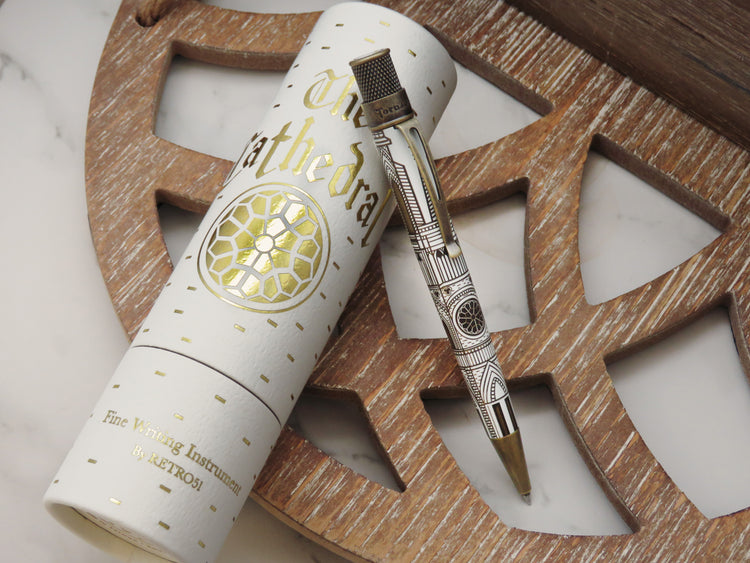 Retro 51 Tornado Metalsmith Rollerball Pen in Cathedral