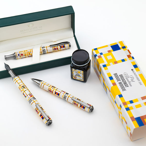 Monteverde Regatta Mondrian Fountain Pen in Broadway Boogie-Woogie Fountain Pen