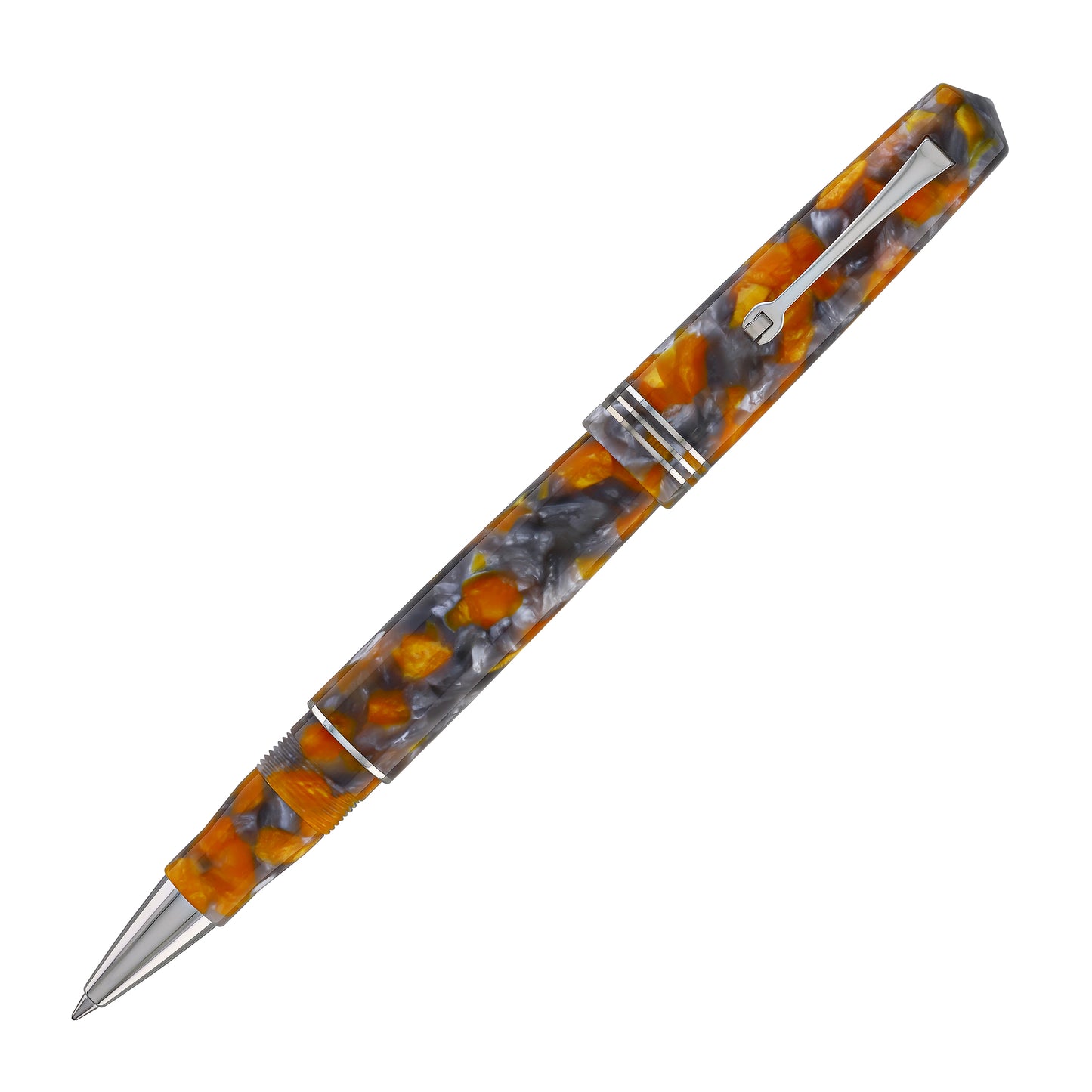 Leonardo Momento Zero Rollerball Pen in Lava e Cenere