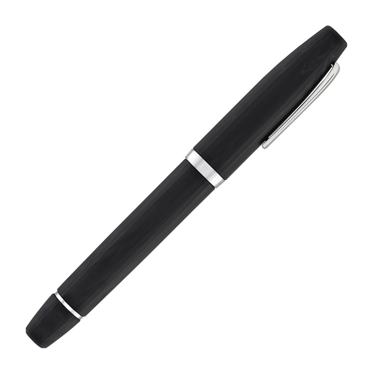 Scribo Flow Fountain Pen in Dimensione with Platinum Trim