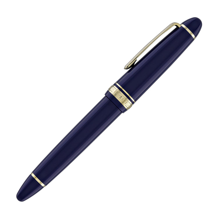 Large Ink Pen Sailor 1911 Large Fountain Pen in Blue - 14kt Gold Nib - Goldspot Pens