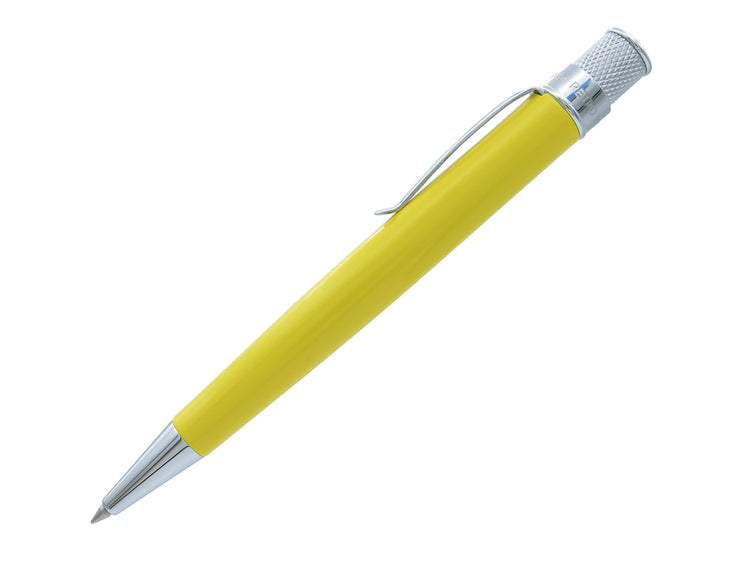 Retro 51 Tornado Colorwave Rollerball Pen in Hello Yellow