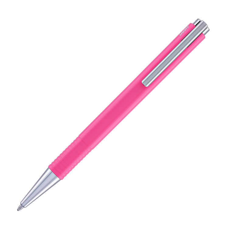 Lamy Logo M+ Ballpoint Pen in Neon Pink