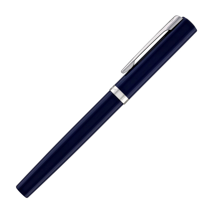 Waterman Impression Fountain Pen in Blue with Palladium Coated - Fine Point