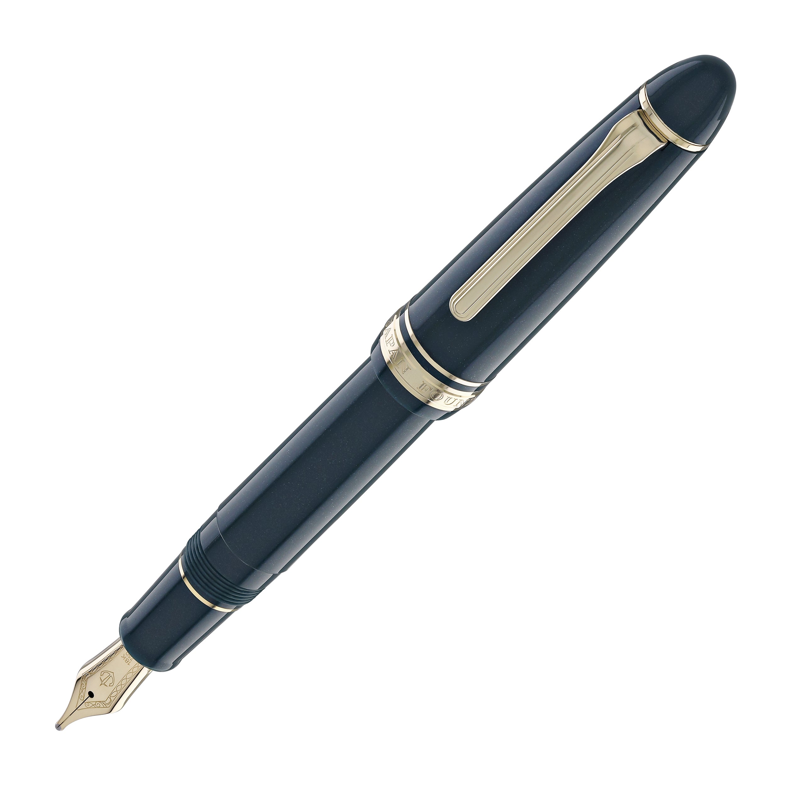 Sailor 1911 Large Fountain Pen in Shining Green - 18kt Gold Nib