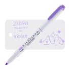 Zebra Mildliner Dual-Tip Highlighter in Violet