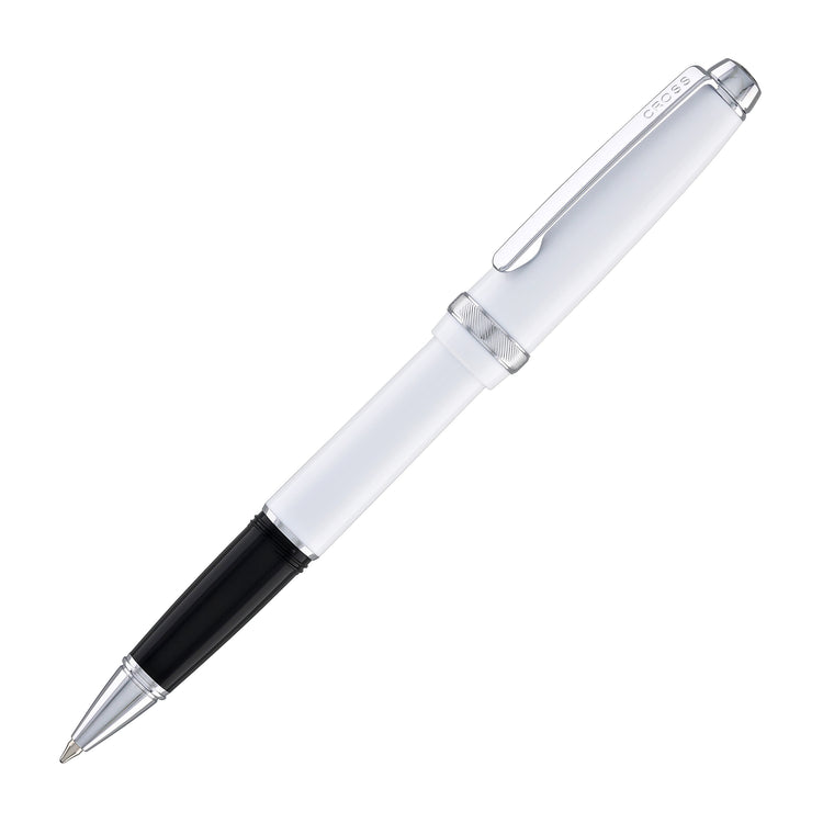 Cross Lume Ballpoint Pen in Porcelain White with Polished Chrome Appointments