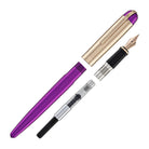 Wahl Eversharp Skyline Fountain Pen in Royal Purple with Rose Gold Trim