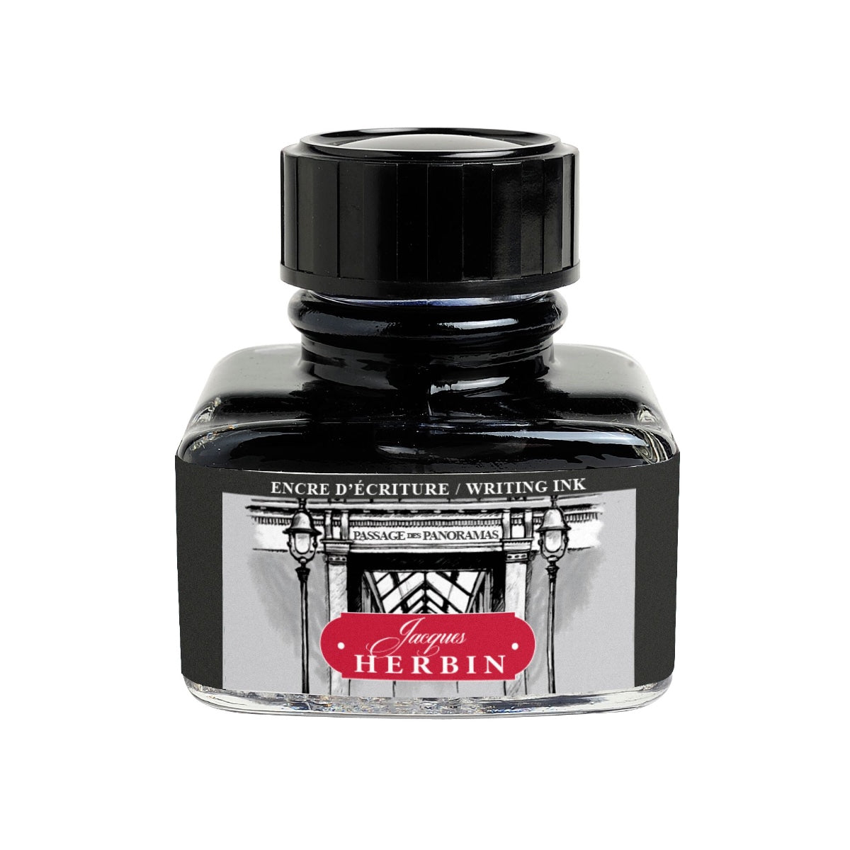 J. Herbin Paris Ink Collection in Passage des Panoramas (Off-Black) - 30ml