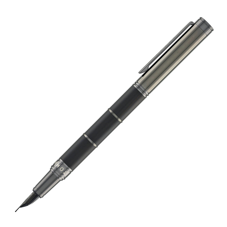 Tom Hessin Revolution Fountain Pen in Charcoal