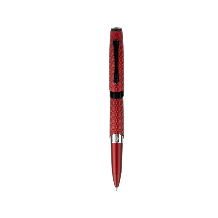 Diplomat Cobra Rollerball Pen in Burgundy Red