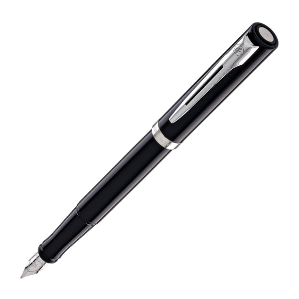 Waterman Impression Fountain Pen in Black with Palladium Coated - Fine Point