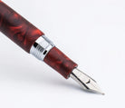 Conklin 1898 Spectra Fusion Fountain Pen in Burgundy with Chrome Trim - Limited Edition