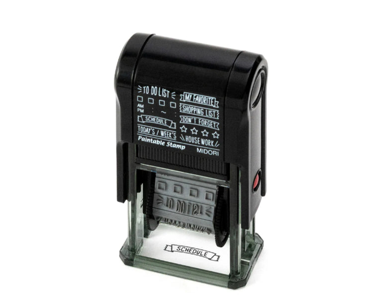 Midori Paintable Stamp in List