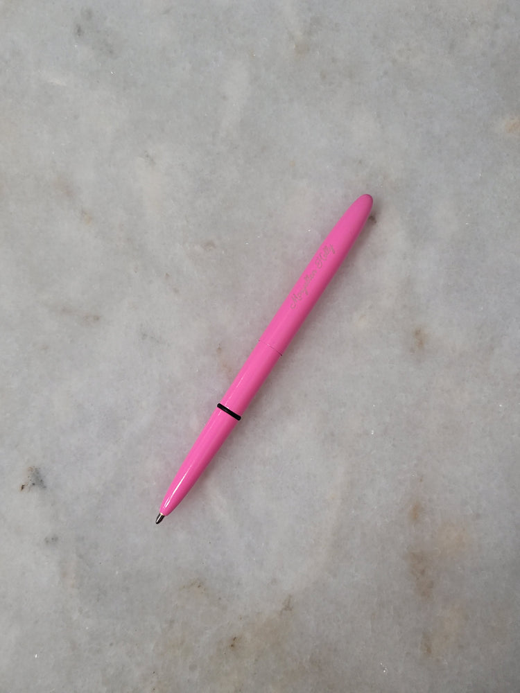 Misfit Item 0036 Fisher Space Pen Bullet Ballpoint Pen in Pink