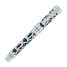 Conklin Endura Deco Crest Fountain Pen in Green with Chrome Trim