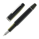 Scribo Flow Fountain Pen in Evoluzione with Ruthenium Trim