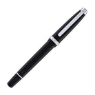 Cross Lume Ballpoint Pen in Obsidian Black with Polished Chrome Appointments