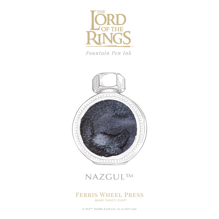 Ferris Wheel Press Lord of the Rings Bottled Ink in Nazgûl - 38 mL