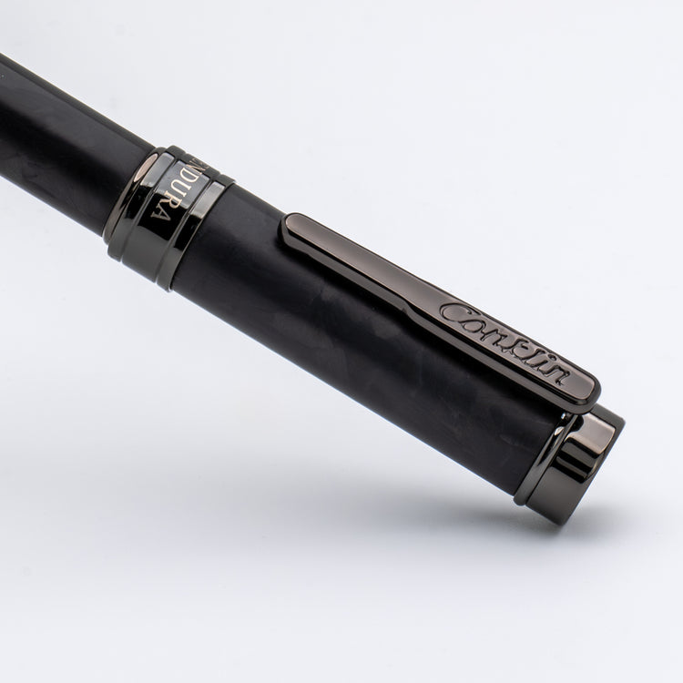 Conklin Endura Ballpoint Pen in Forged Carbon Fiber with Gunmetal Trim - Limited Edition