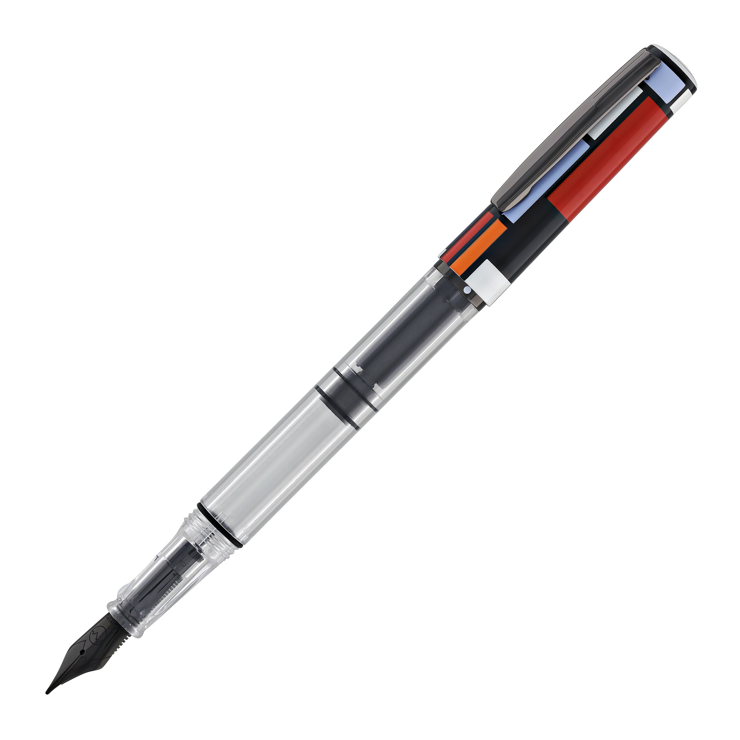Monteverde USA MP1 Fountain Pen with 15ml Ink Set in Mondrian