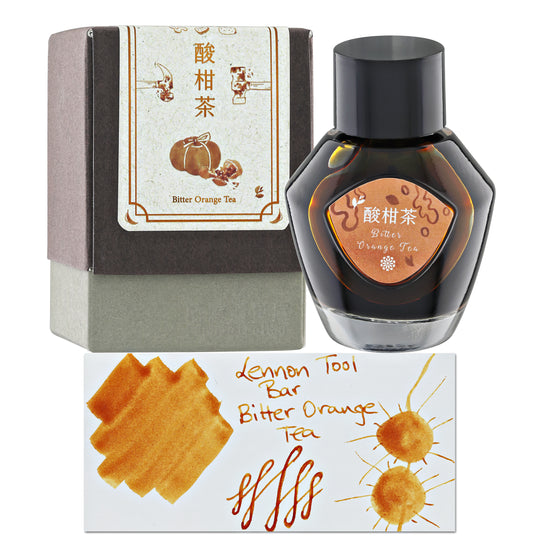 Lennon Tool Bar Taiwan Tea Series Fountain Pen Ink in Bitter Orange Tea - 35ml