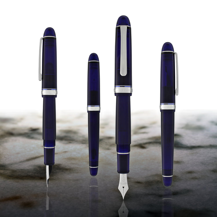 Platinum 3776 Century Fountain Pen in Chartres Blue - 14K Gold