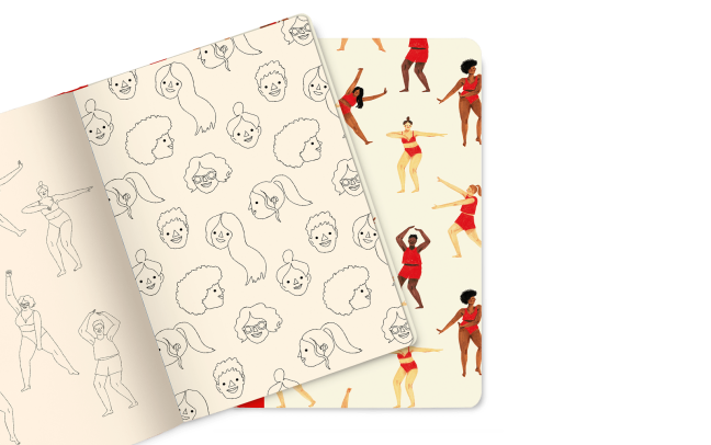 Caran d'Ache Nina Cosford Drawing Book - A5