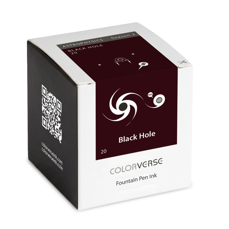 Colorverse Astrophysics Bottled Ink in Black Hole - 40 mL