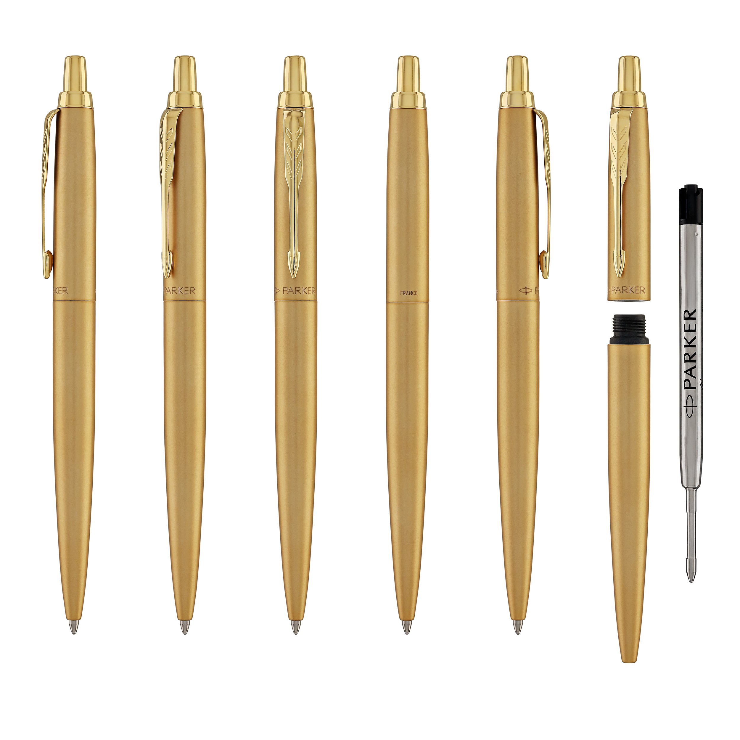 Parker Jotter XL Ballpoint Pen in Monochrome Gold GT - Goldspot Pens