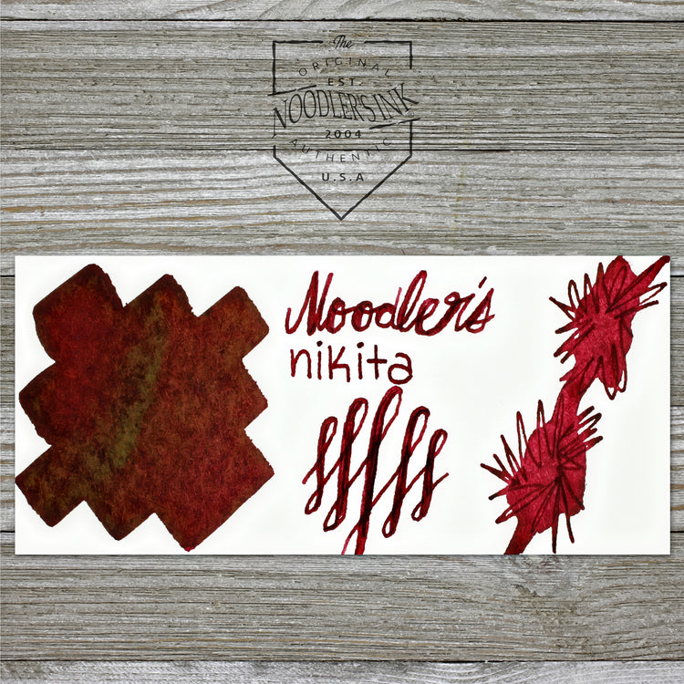 Noodler's Hawthorne's Scarlet Red Fountain Pen Ink - 4.5 oz