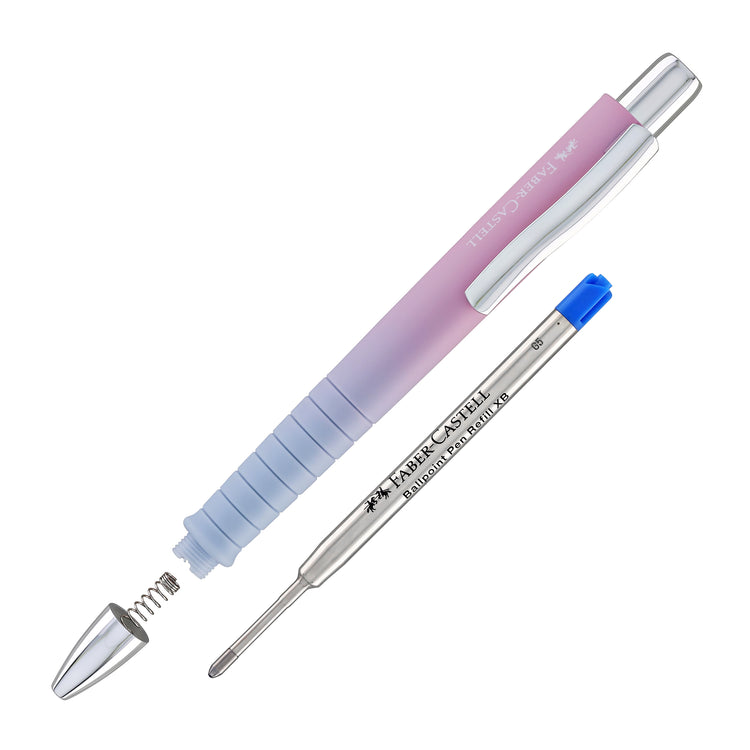 Faber-Castell Poly Flow Ballpoint Pen in Blushing Sky